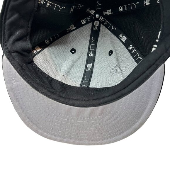 Pittsburgh Penguins New Era 59Fifty Snapback Hat Cap NHL Hockey Logo Spell Out - Picture 9 of 10